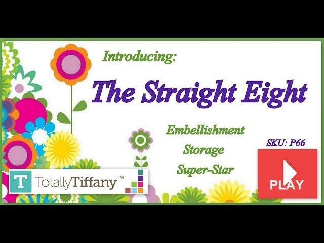 The Straight Eight Basic Storage Page fro The ScrapRack