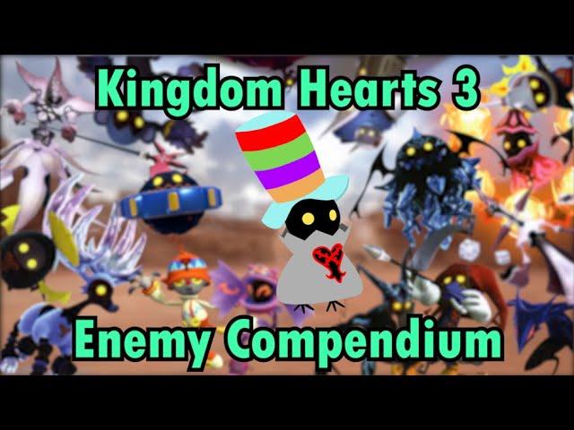 The Kingdom Hearts 3 Enemy Compendium