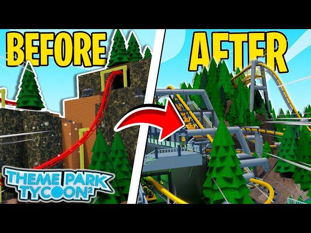 Theme Park Tycoon 2's *BEST* Builder Upgrades MY COASTER! 