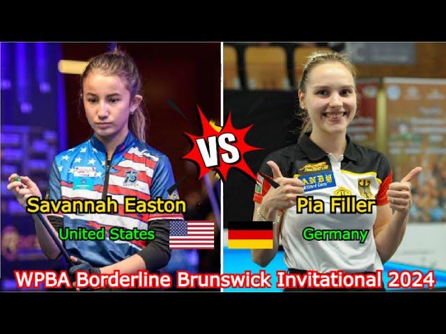 Savannah Easton VS Pia Filler | WPBA Borderline Brunswick Invitational 2024