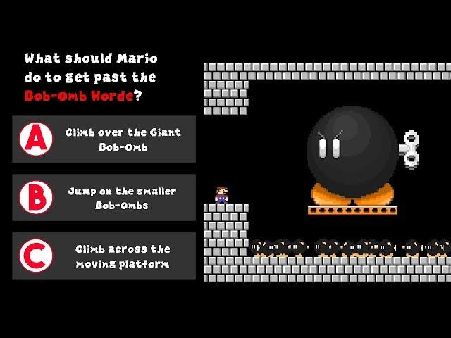 How should Mario escape Bowser's Castle? (900K SUB SPECIAL)