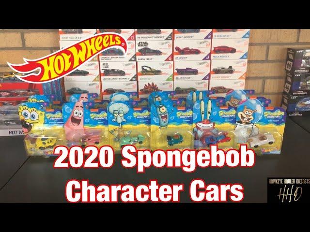 Hot Wheels Spongebob Squarepants Character Cars (2020)