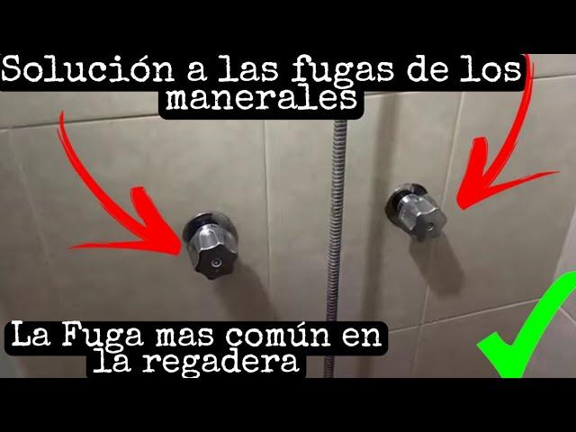 ¿Cómo solucionar las fugas de mi regadera? || llaves de regadera gotean || Daniel Plomero