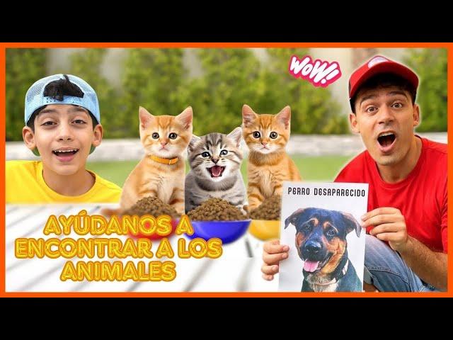 Jason y Alex pierde al perro juega con gatitos y se embarca en una aventura | Jason Vlogs ESP