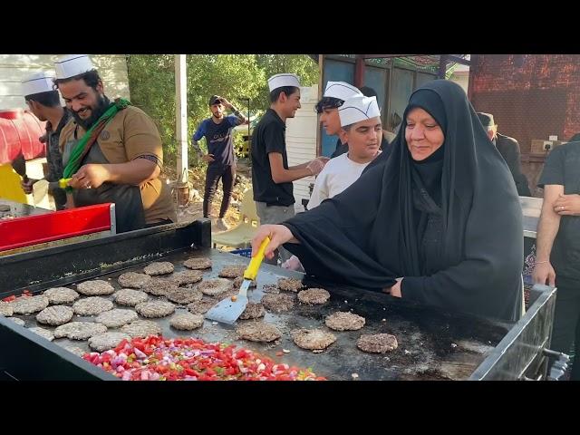 خدام موكب باب الفرح البصرة الجنينة عمود 1144 نجف  كربلاء  لبيك ياحسين اقوة خدمة حسينية ابواثير