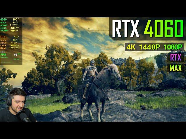 Elden Ring on the RTX 4060 8GB!