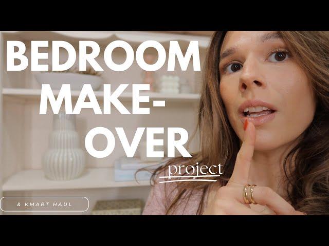 KMART DECOR HAUL - Bookcase STYLING - Bedroom Makeover BEFORE & AFTER + Interior Decorating Tips