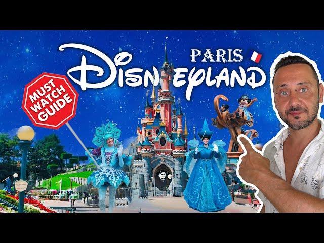 ULTIMATE GUIDE for the first timers in DISNEYLAND PARIS!