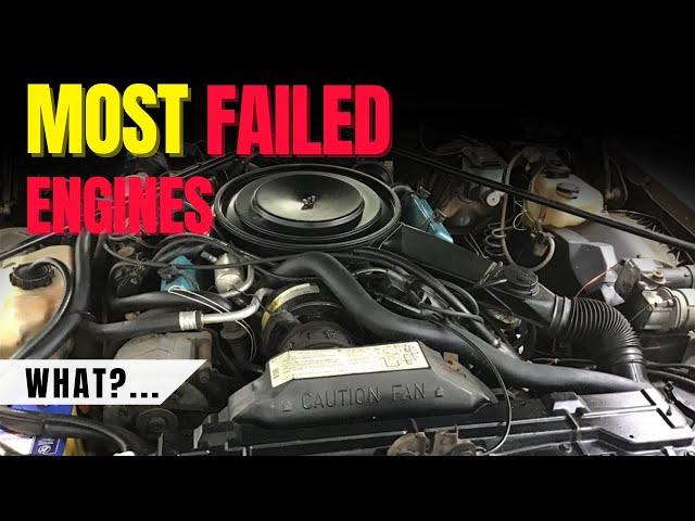 MOST FAILED ENGINES ever put in production cars | Worst engine blunder!