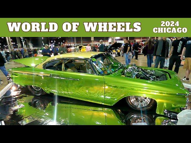 World of Wheels 2024 Chicago- main floor, motorcycles, and the tuner gallery