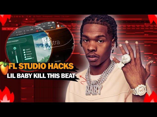 HOW TO MAKE A HARD TRAP BEATS FOR LIL BABY IN FL STUDIO 21 