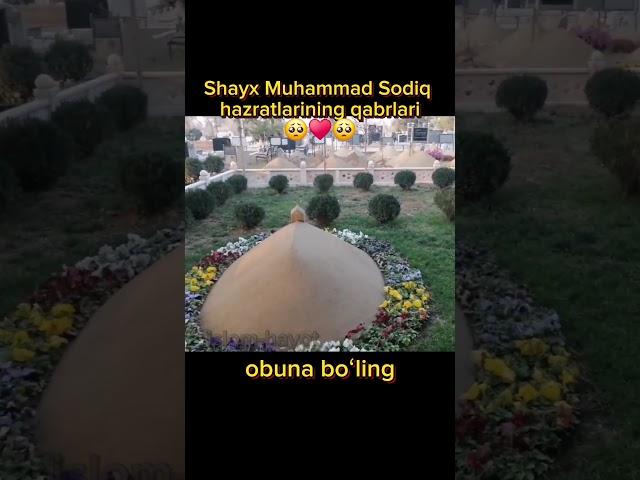 Shayx hazratlarining qabrlari  #islomuz #ixlos #abdullohdomla #shayxmuhammadsodiq