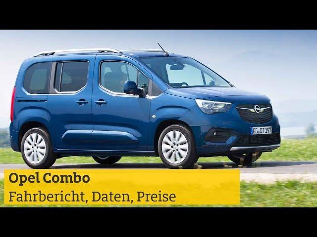 Opel Combo: Fahrbericht, technische Daten, Preise | ADAC 2018