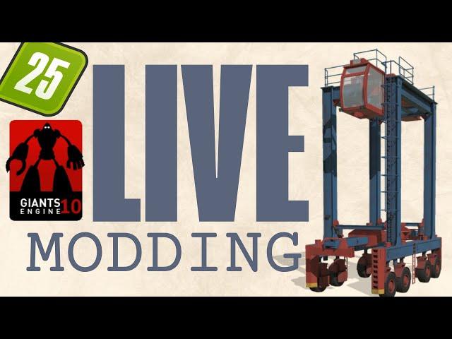 Modding FS25: Animating a Container Lift in Farming Simulator 25!