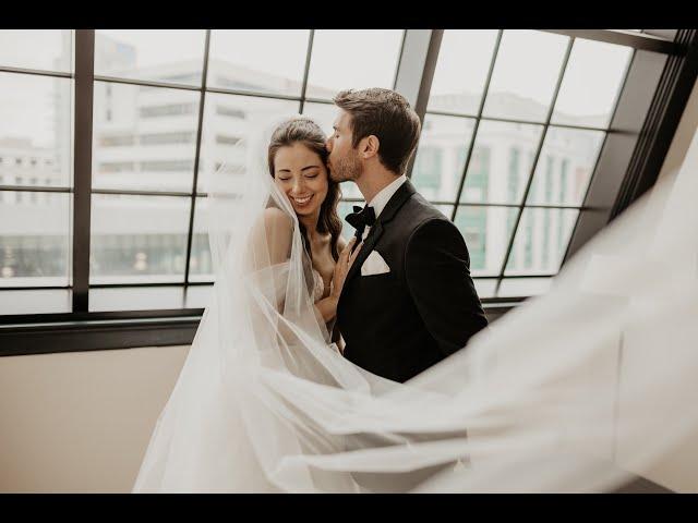 The Shinola Hotel Detroit Wedding | Brittnee and Jordan