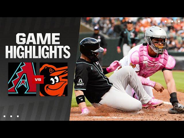 D-backs vs. Orioles Game Highlights (5/12/24) | MLB Highlights