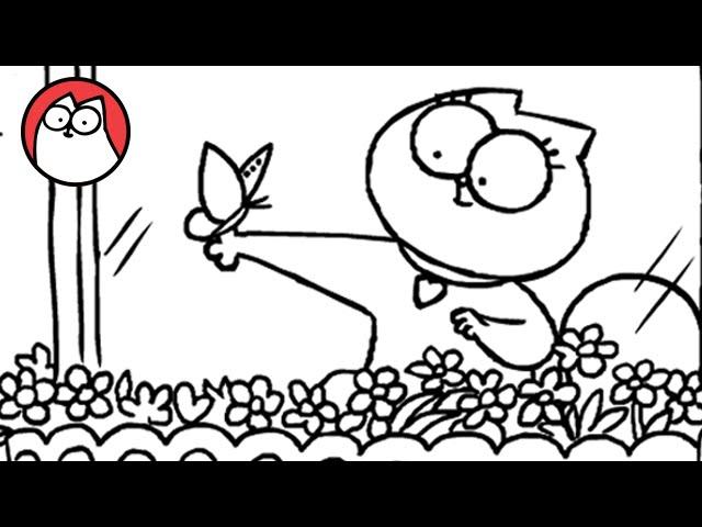 Butterflies - Simon's Cat (A Valentine's Special!) | SHORTS #44