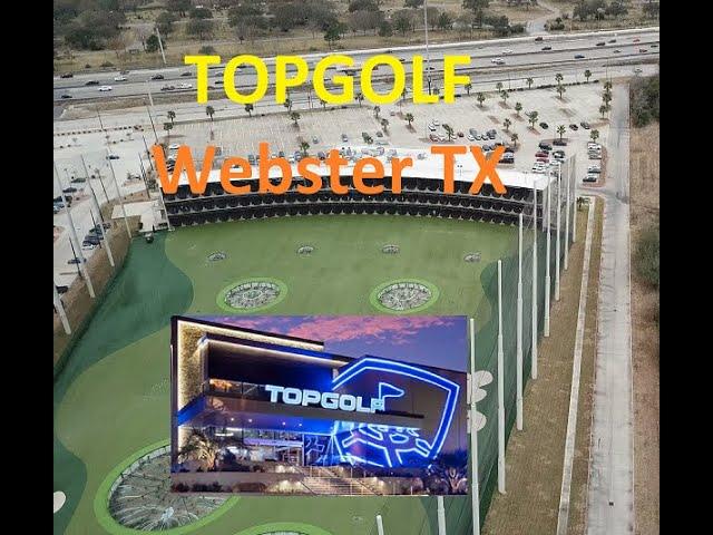 Topgolf Webster Texas Aerial 4K Drone Video