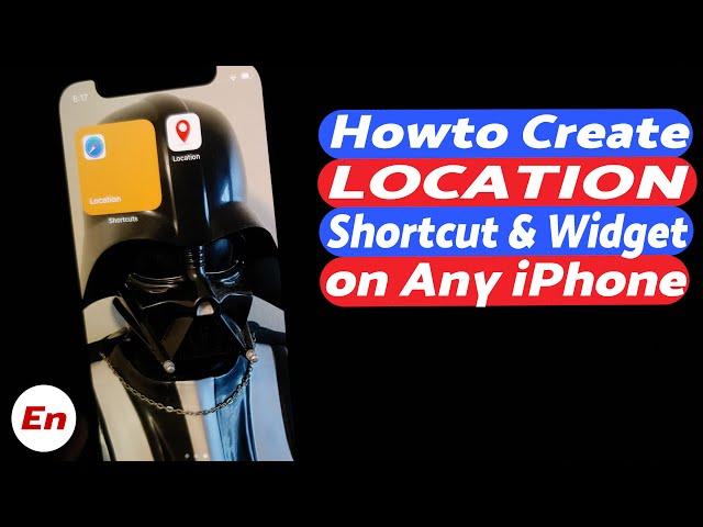 iOS Basics : How To Add Location Shortcut & Widget to Home Screen on Any iPhone