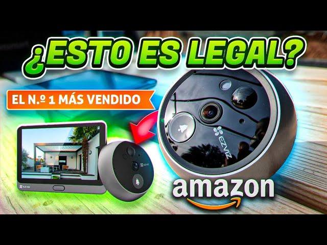 LA MIRILLA INTELIGENTE EZVIZ CP4LA MEJOR CALIDAD PRECIO AMAZON 2022¿ES LEGAL?🟡🟢 TE LO CUENTO !!!