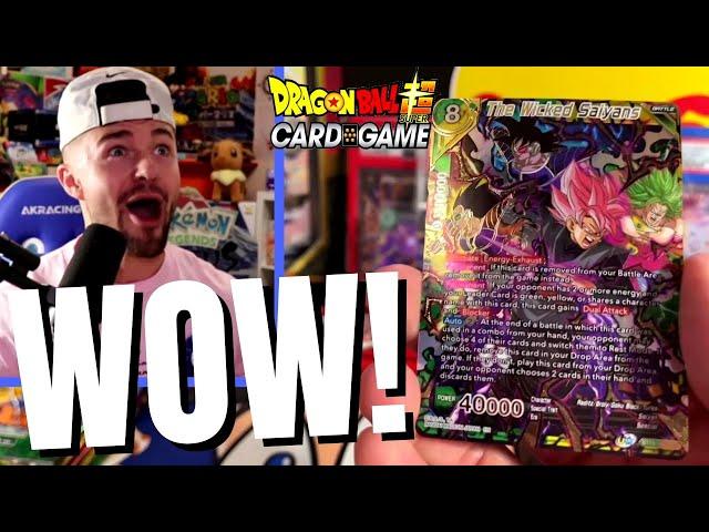 *INSANE* Opening Dragon Ball Super Cards On My BIRTHDAY!