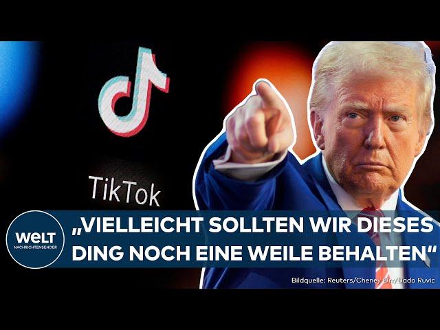 USA: Trump will Tiktok-Verbot verhindern! Designierter Präsident bittet Oberstes Gericht um Aufschub