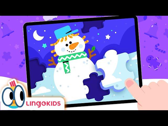 Christmas Puzzle Challenge!  | Holiday Fun for Kids | Lingokids Games