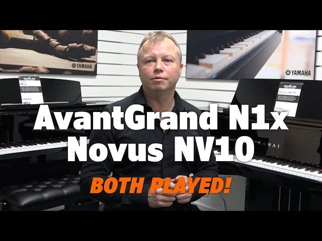 Yamaha Avantgrand N1x vs Kawai Novus NV10 | Both Played