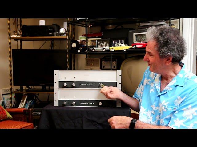 Crown D150A Power Amplifier- Vintage Audio Review Episode #28