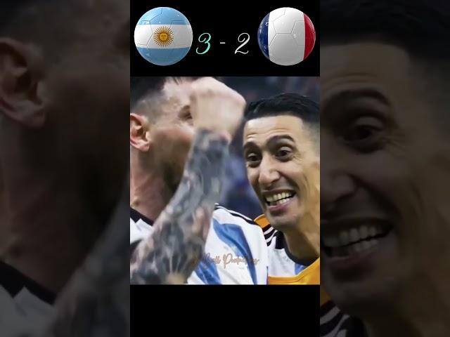 Argentina VS France Final World Cup 2022