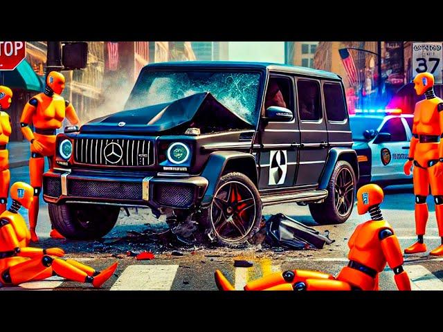 EPIC POLICE CHASE FAILS in BeamNG.Drive