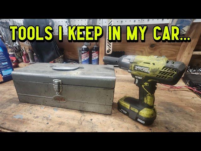 My Trunk Tool Kit:  The Tools I Keep in My Car by @GettinJunkDone