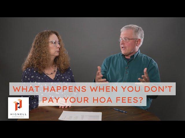 What Happens When You Don’t Pay Your HOA Fees?