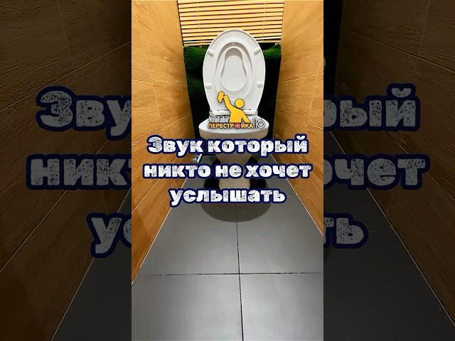 Звук который точно никто не хочет услышать у себя в туалете #ремонтподключ #ремонтсвоимируками