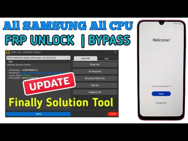 SAMSUNG FRP UNLOCK BYPASS ANDROID 15/14/13 NEW FREE METHOD 2025 | 100% Working