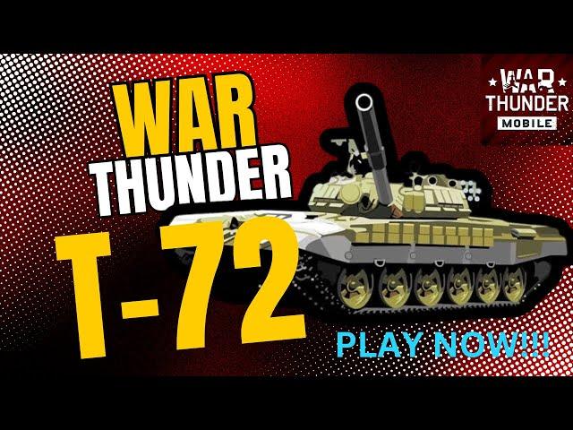 T-72 RUSSIAN MAIN BATTLE TANK!|WAR THUNDER MOBILE| best gameplay!