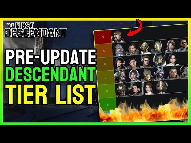 CURRENT Descendant Tier List (BEST and WORST Descendants) Patch 1.2.3 | The First Descendant