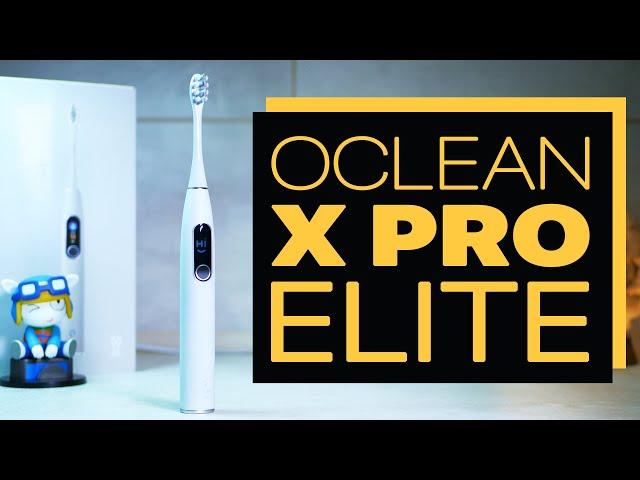 Обзор Oclean X Pro Elite — электрическая зубная щетка с цветным OLED дисплеем