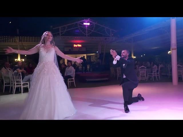 Kafkas - Şeyh Şamil düğün dansı Mimoza & Serhat, gelin damat #mustafakemalpaşa #kafkas #şeyhşamil