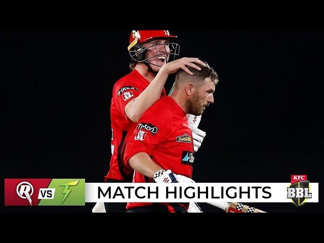 Thunder misery continues as clutch Finch sees ‘Gades home | BBL|12