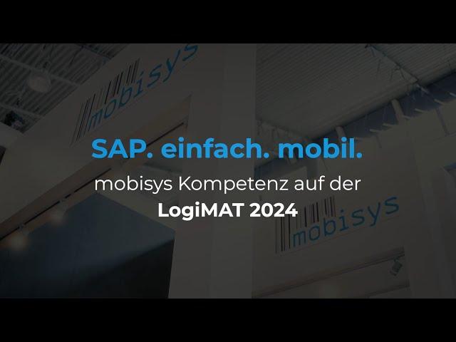 mobisys Kompetenz auf der LogiMAT 2024