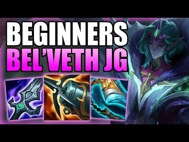 THIS IS HOW BEL'VETH JUNGLE CAN TAKE OVER GAMES FOR BEGINNERS S14! Gameplay Guide League of Legends