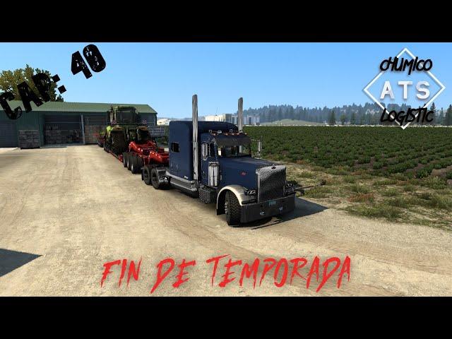 American Truck Simulator CAP: 40 Final de temporada 1 #americantrucksimulator #gameplayenespañol