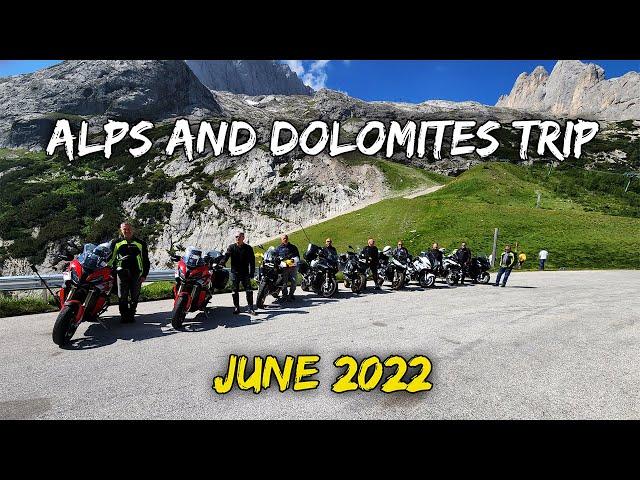 Alps and Dolomites Trip | June 2022| #EuropeOnAMotorcycle