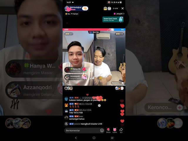 LIVE TIKTOK FEBRI TERBARU ‼️ HIBURAN CAH DI SAMBI NGOPI 