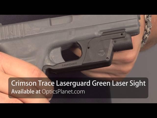 Crimson Trace Green Rail Master & Laserguard Sights - OpticsPlanet.com Product in Focus