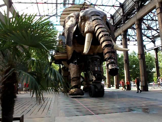 "Les Machines de l'île" in Ancenis: der Elefant