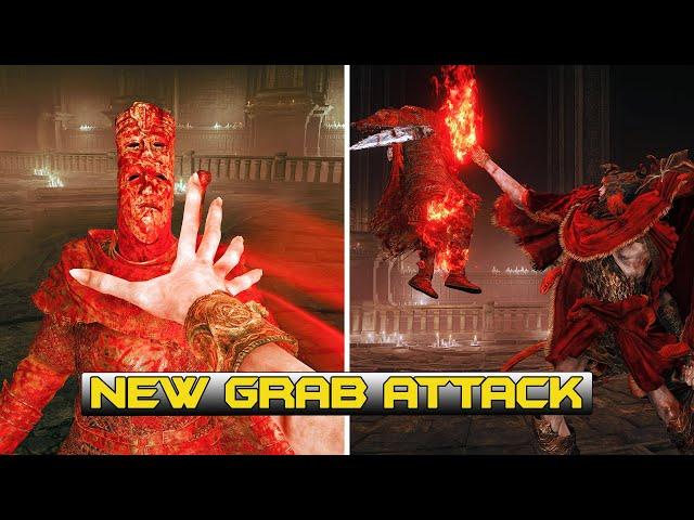 Messmer the Impaler Grab Attack Animation - Shadow of the Erdtree New Boss Attack Animation Showcase