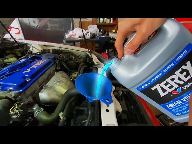 How To Flush Coolant In 3 Minutes!