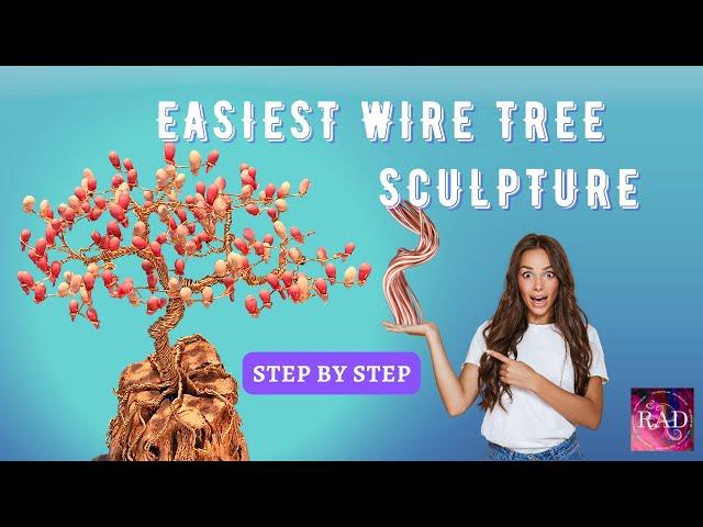 How to Make a Wire Tree, Beginners Wire tree Structure